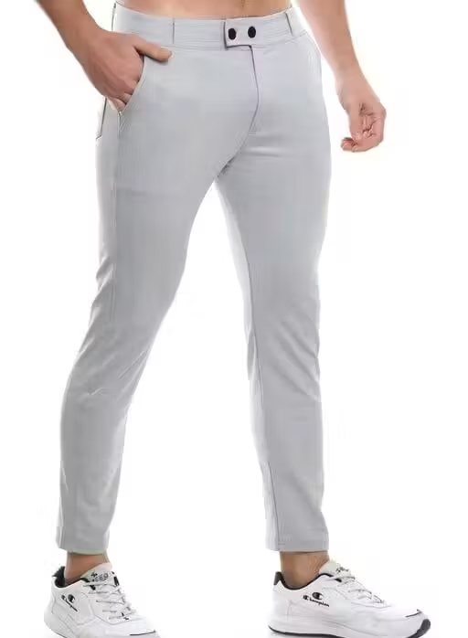 Cotton Blend Track Pants Combo for Men (Pack of 2) - Image 3