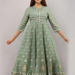 Printed Rayon Kurta for Women