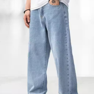 Men’s Loose Fit Blue Denim Jeans