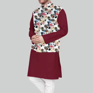 Designer Men Cotton Kurta Set