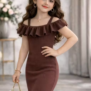 Stylish Fit & Flare Dress for Girls