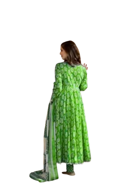 Women Printed Viscose Rayon Kurta - Image 2