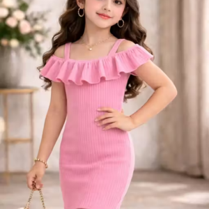 Stylish Fit & Flare Dress for Girls