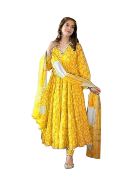 Women Printed Viscose Rayon Kurta