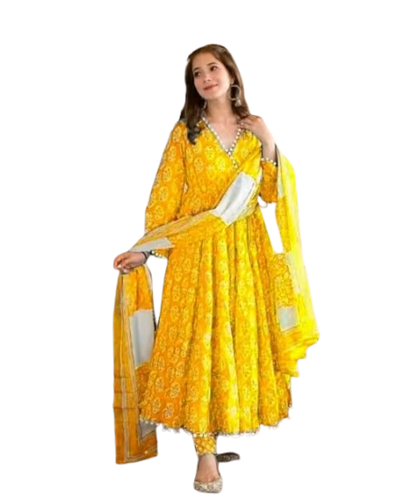 Women Printed Viscose Rayon Kurta - Image 4
