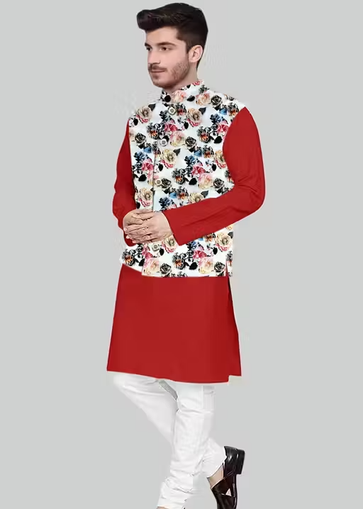 Comfy Men Cotton Kurta Set