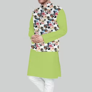 Elegant Men Cotton Kurta Set