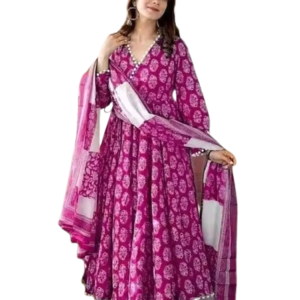 Women Printed Viscose Rayon Kurta