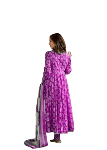 Women Printed Viscose Rayon Kurta - Image 2