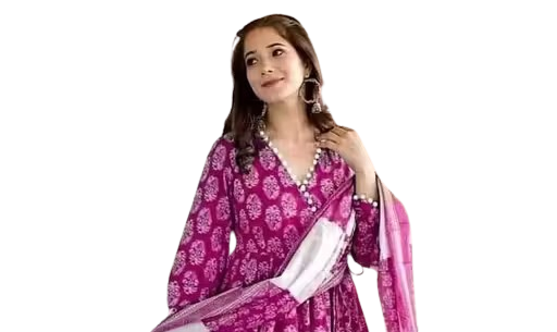 Women Printed Viscose Rayon Kurta - Image 3