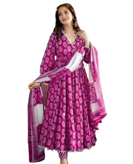 Women Printed Viscose Rayon Kurta - Image 4