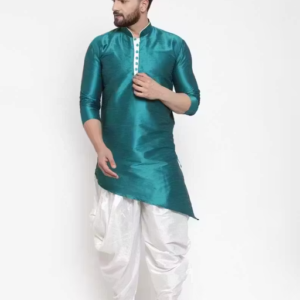 Stylish Men Art Silk Kurta Set