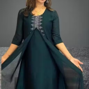 Festival Special Vichitra Silk Kurti for Women