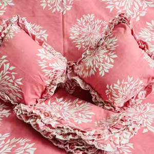 Double Bedsheet Set with Frill Design