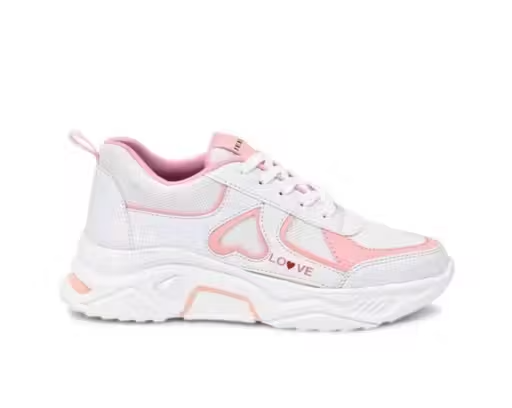 Pink Touch Sports & Casual Sneakers Shoes - Image 3