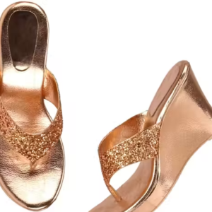 Women's Embellished Open Toe Wedge Heels