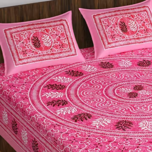 Double Bedsheet with 2 Pillow Covers