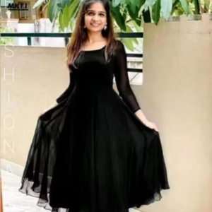 Fancy Long Flared Anarkali Kurti for Women