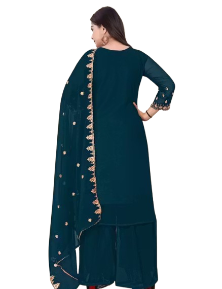 Sharara Set with Dupatta - Image 3
