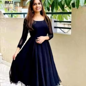 Fancy Long Flared Anarkali Kurti for Women
