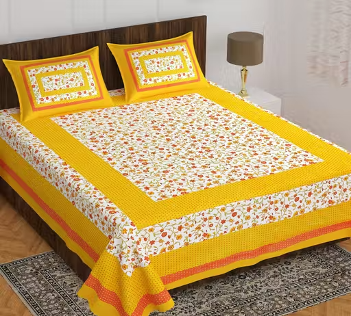 Double Bedsheet with Pillow Covers
