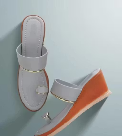 Women's Solid Toe-Ring Heel Sandal