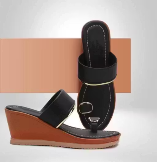 Women's Solid Toe-Ring Heel Sandal