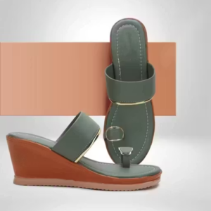 Women's Solid Toe-Ring Heel Sandal