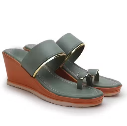 Women's Solid Toe-Ring Heel Sandal - Image 2