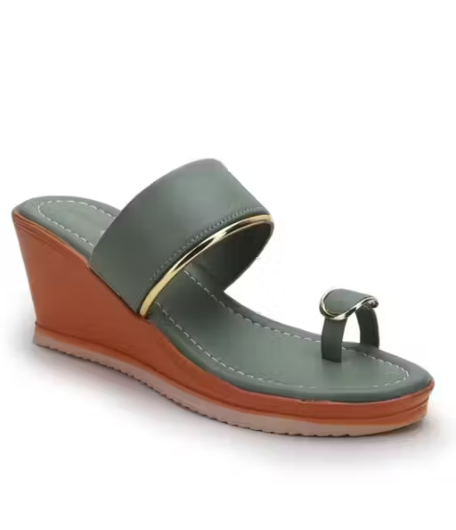 Women's Solid Toe-Ring Heel Sandal - Image 3