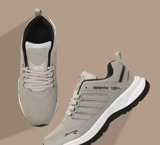 Stylish Grey Sports Shoes for Men & Boys - Image 2