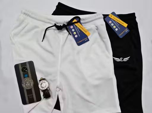 Chrome & Coral Men's Boxers & Lounge Shorts Pack of 2