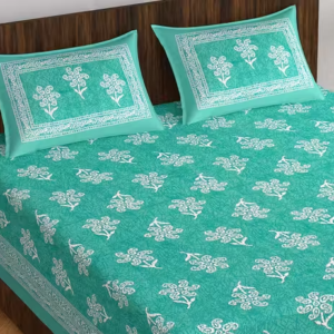 Double Bedsheet with 2 Pillow Covers