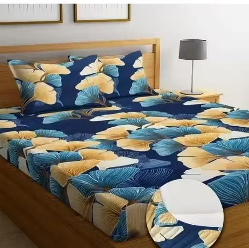 Bedsheet with 2 Pillow Covers