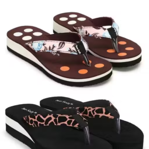 Soft & Stylish Women's Daily Use Slippers / Flip Flops Combo (Pack of 2)