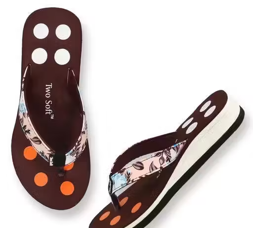 Soft & Stylish Women's Daily Use Slippers / Flip Flops Combo (Pack of 2) - Image 2