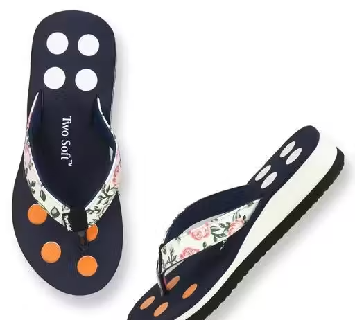 Soft & Stylish Women's Daily Use Slippers / Flip Flops Combo (Pack of 2) - Image 2
