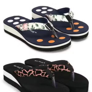 Soft & Stylish Women's Daily Use Slippers / Flip Flops Combo (Pack of 2)