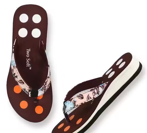 Soft & Stylish Women's Daily Use Slippers / Flip Flops Combo (Pack of 2) - Image 2