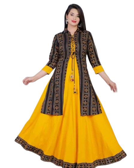 Women Rayon Solid Designer Kurti - Image 4