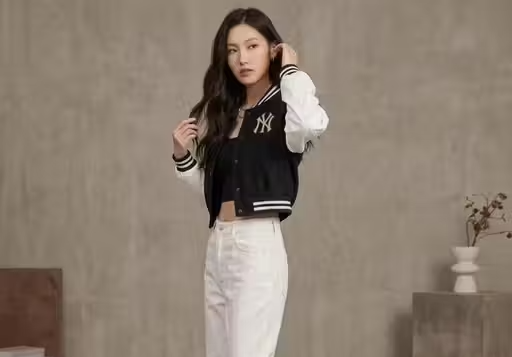 Stylish NY Varsity Jacket for Women & Girls - Image 3