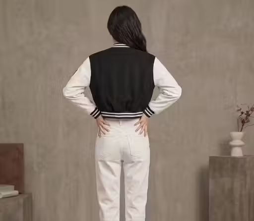 Stylish NY Varsity Jacket for Women & Girls - Image 4