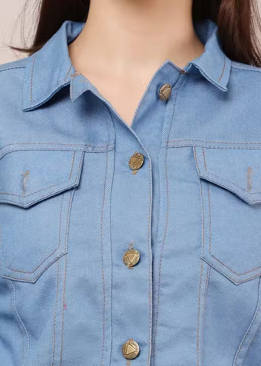 Women Denim Jacket - Image 4