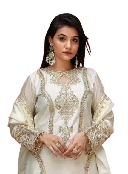 Kurta Salwar Set with Dupatta - Image 2