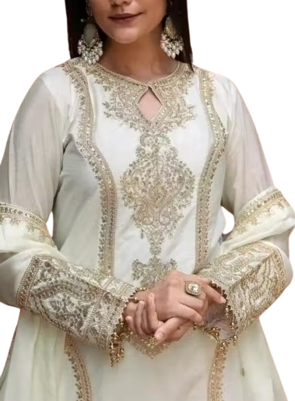 Kurta Salwar Set with Dupatta - Image 4