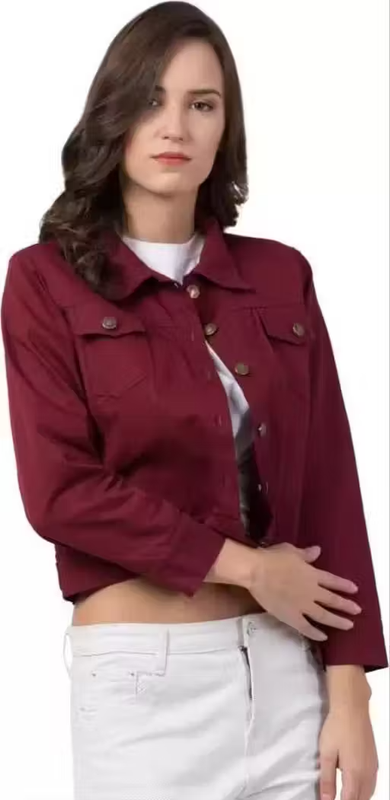 New Stylish Women's Colour Jacket - Image 3