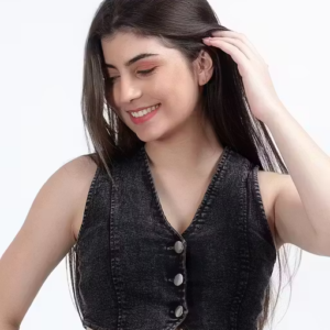 Stylish Denim Crop Jacket for Women