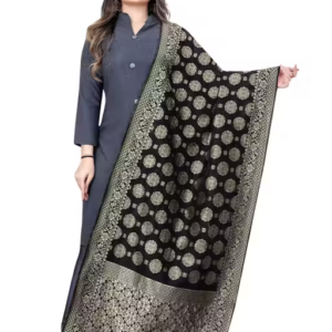 Banarasi Silk Jacquard Dupatta for Women