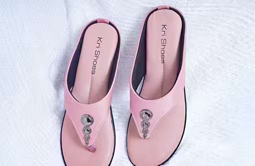 Classic Women Grey Flat - Image 3