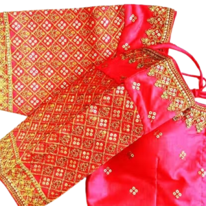 Women Banglori Silk Embroidered Designer Blouse